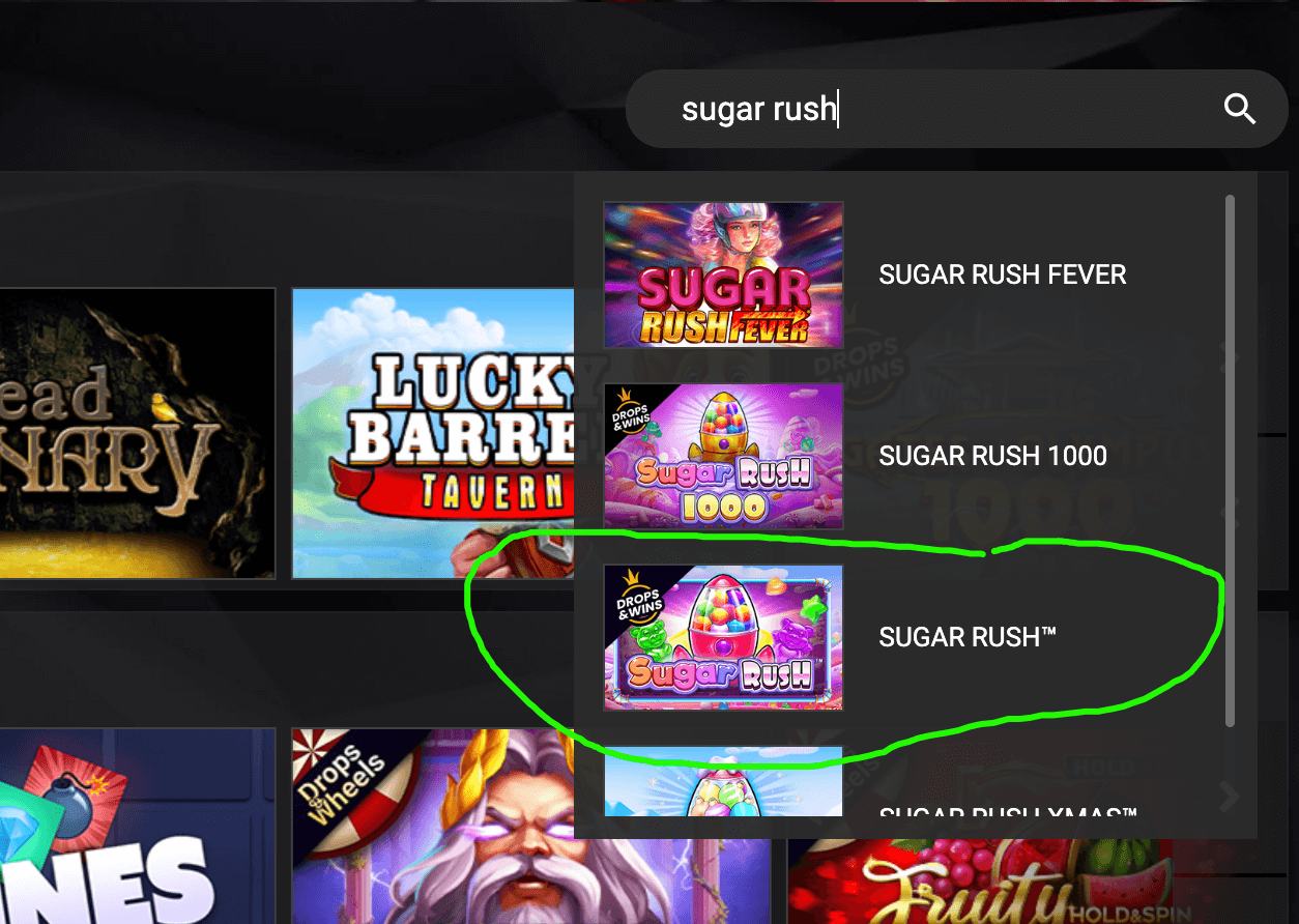 sugar rush 1xslot